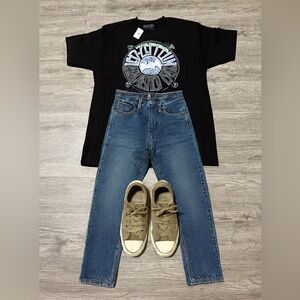 Black Graphic T-Shirt